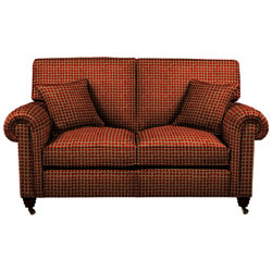 Duresta Lowndes Medium Sofa Polka Burnt Orange